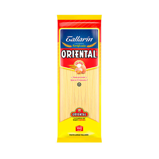 Pasta Larga Tallarín Oriental 400 gr