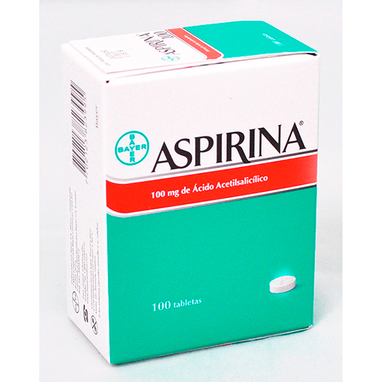 Aspirina Tableta 100 Mg X 100