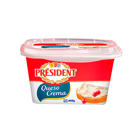 President Queso Crema 400 Gr