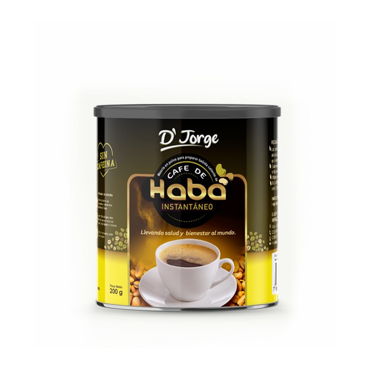 Café De Haba Instantaneo D'Jorge 200 Gr