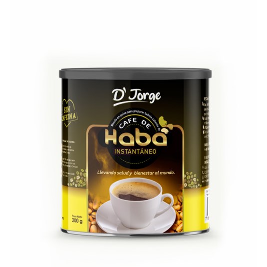 Café De Haba Instantaneo D'Jorge 200 Gr