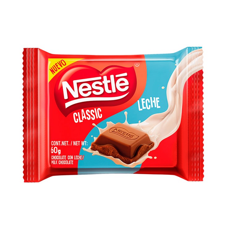 Chocolate Con Leche Nestlé 60 Gr 