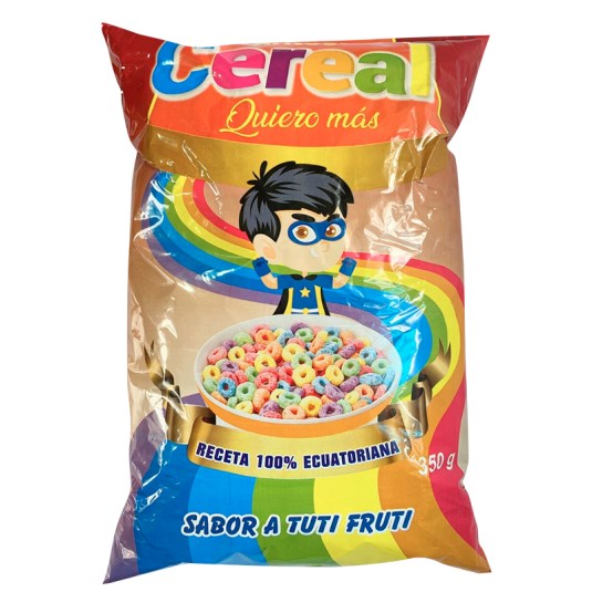 Cereal Quiero Mas Aritos De Maiz Sabor A Frut