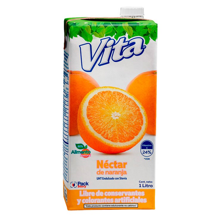 Vita Nectar Naranja 1 Lt