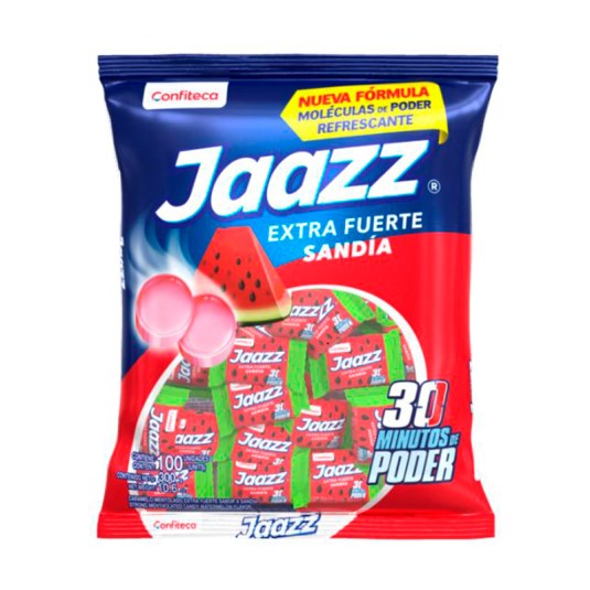 Caramelo Extra Fuerte Sabor A Sandía Jaazz 43