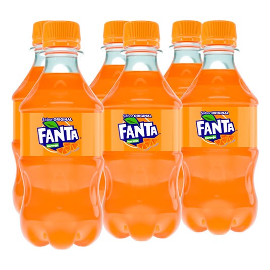 Fanta Naranja Sixpack 300 Ml