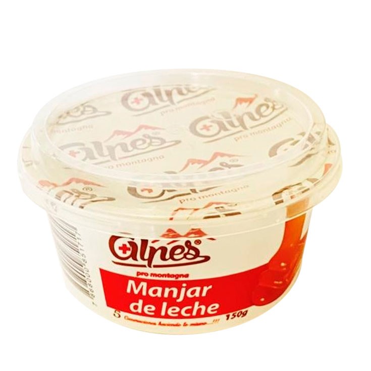 Manjar De Leche Alnes 150 Gr.