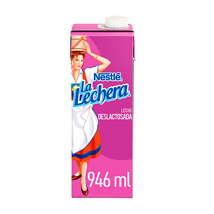 Leche Deslactosada La Lechera 946 Ml.