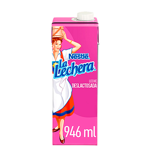 Leche Deslactosada La Lechera 946 Ml.