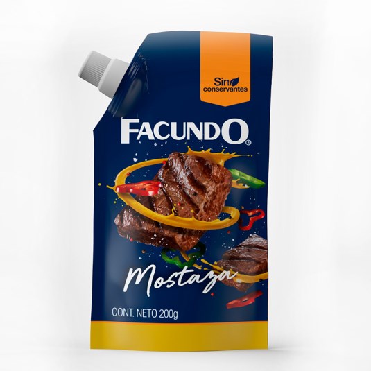 Mostaza Doypack Facundo 200Gr