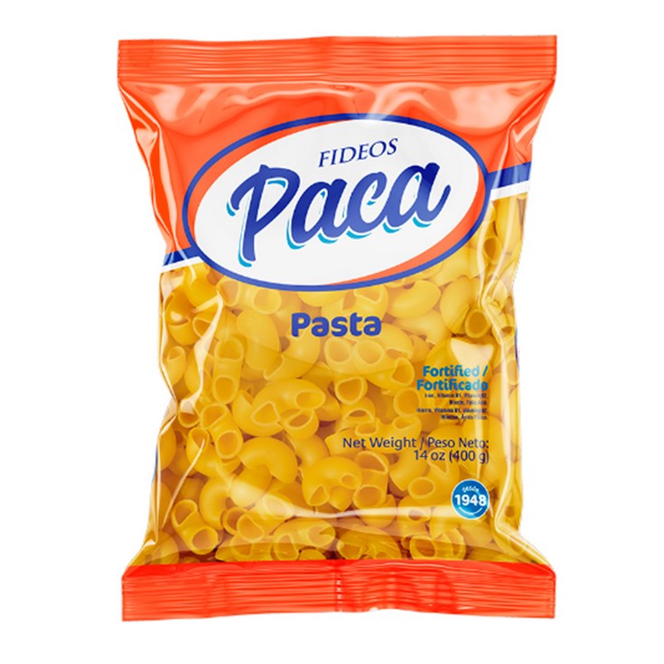 Fideo Codo Paca 400 Gr