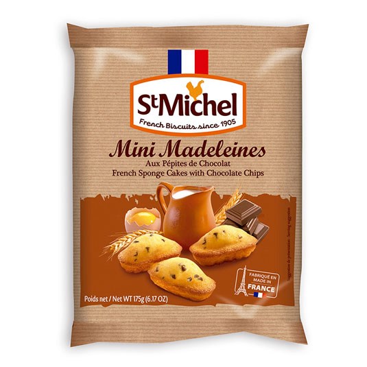 Magdalenas Con Pepitas De Chocolate St. Michel