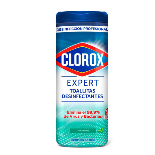 Toallitas Desinfectantes Canister Clorox 30 U