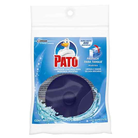 Pato Tanque Azul Bolsa 40 Gr