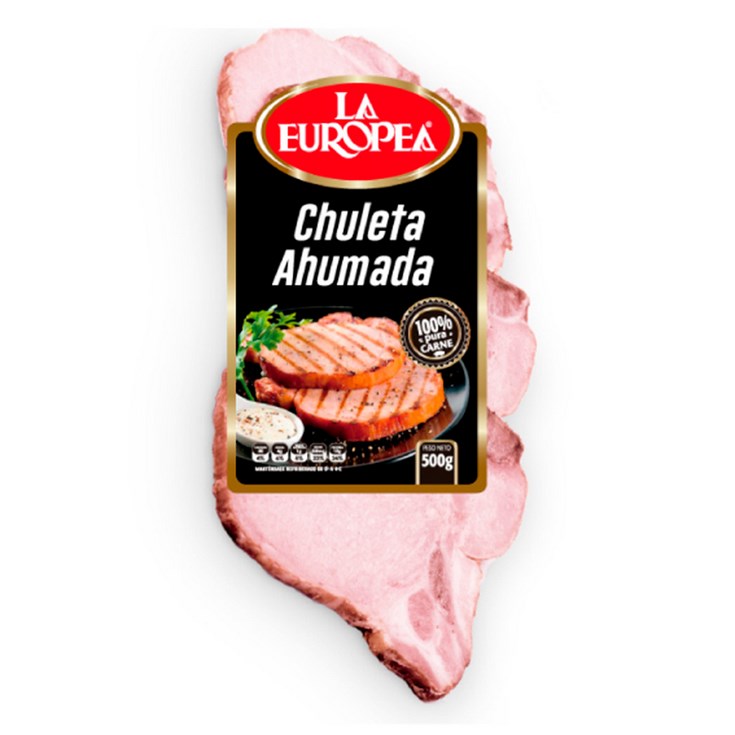 Chuleta Ahumada La Europea 500 Gr