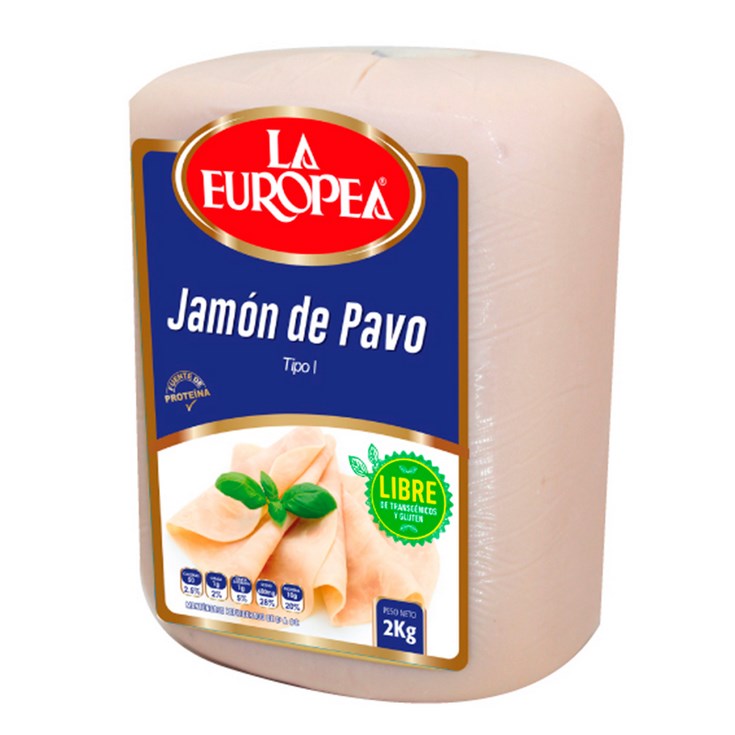 Jamón De Pavo La Europea 2 Kg