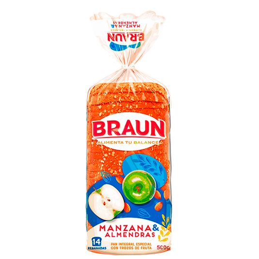 Braun Molde Manzana Y Almendras 500Gr