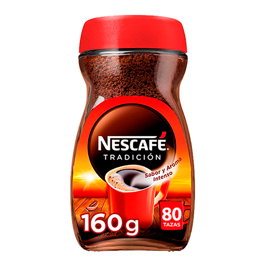 Nescafe Cafe Tradicion Frasco 160 Gr