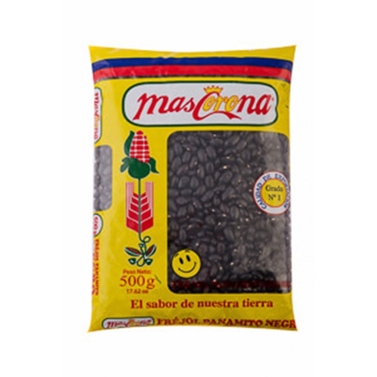 Fréjol Panamito Negro Mascorona 500 Gr