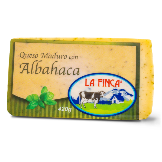 Queso Dambo Albahaca La Finca 420GR