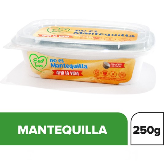 Mantequilla De Coco Ecolove 250 Gr