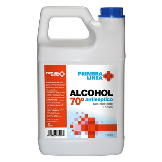 Alcohol Antiseptico Primera Linea 1 Gl