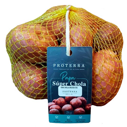 Papa Súper Chola Gruesa Malla Proterra 5 Kg