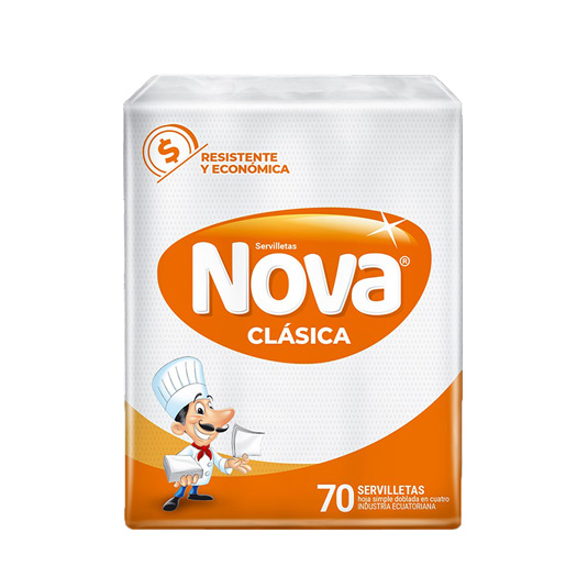 Servilleta Clasica Nova X 70 Unidades