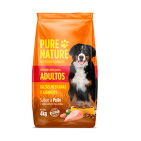 Pure Nature Comida Seca 4 Kg Sabor Pollo Adulto Ra