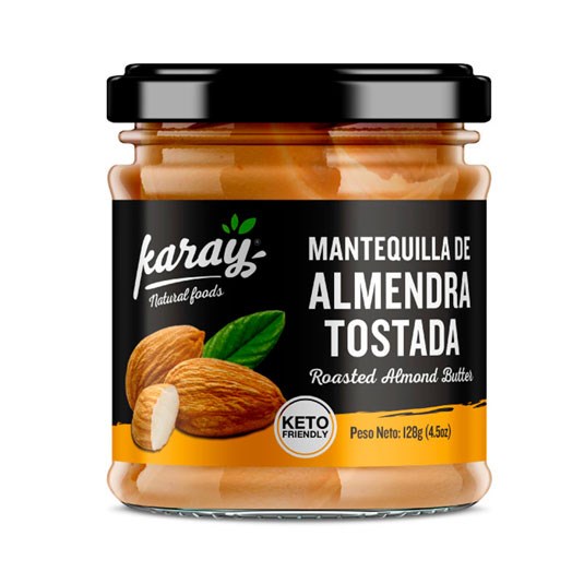 Karay Mantequilla De Almendra Tostada 128Gr