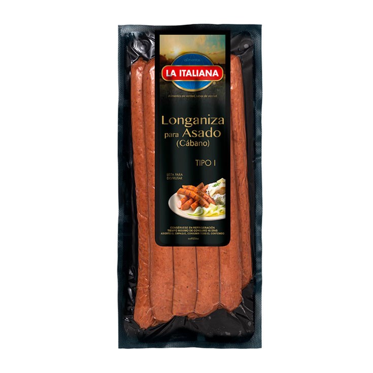 Longaniza Para Asado La Italiana 320 Gr