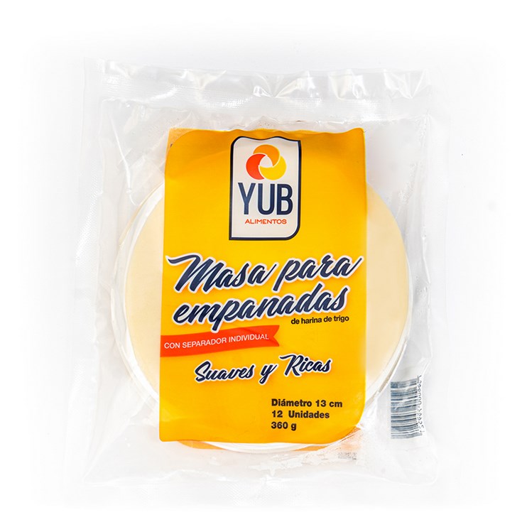 Masa Para Empanadas Yub 360 Gr