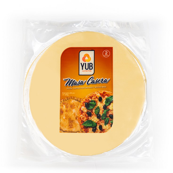 Masa Casera Para Tartas Y Pizza Yub 400 Gr