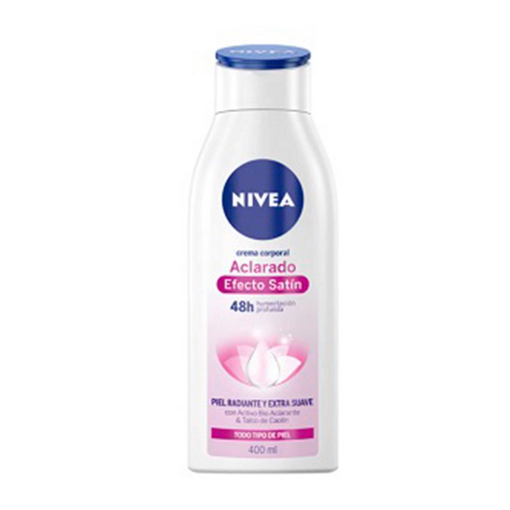 Crema Corporal Aclarado Satín Nivea 400 Ml