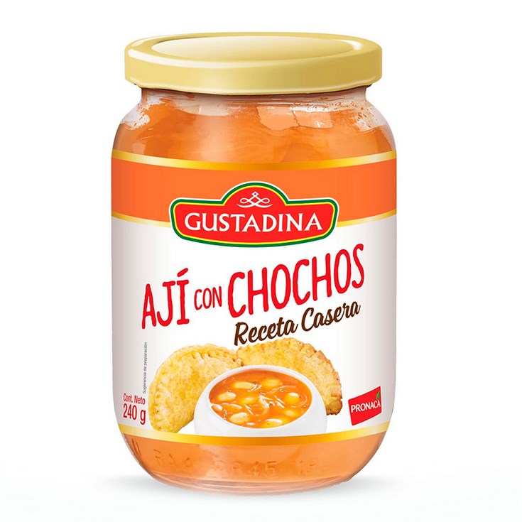 Ají Con Chochos Gustadina 240 Gr