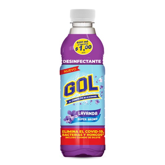 Desinfectante Gol De 600 Ml