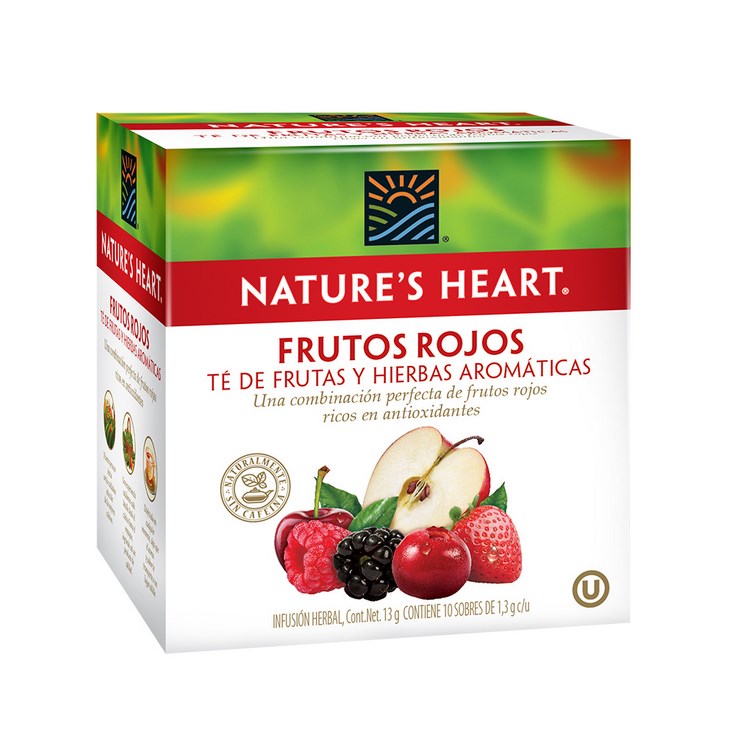 Nature´S Heart Te Frutos Rojos X 10 Un.