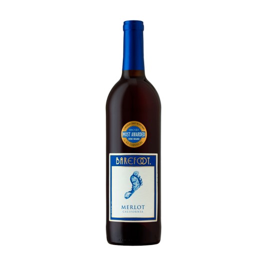 Barefoot Vino Tinto Merlot 750 Ml