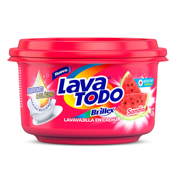 Lavatodo Lavavajilla Crema Sandia 500Gr.