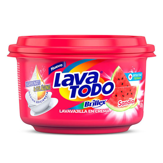 Lavatodo Lavavajilla Crema Sandia 500Gr.