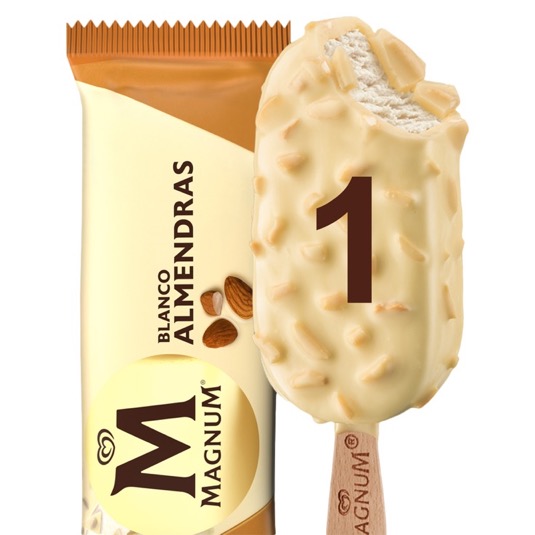Pinguino Magnum White Almendras 90 Ml