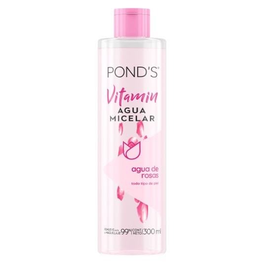 Ponds Micelar Agua De Rosa 300Ml