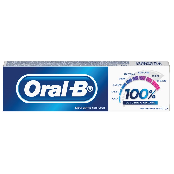 Farmacias del Ahorro  Oral-B 100% De Tu Boca Cuidada Pasta Dental