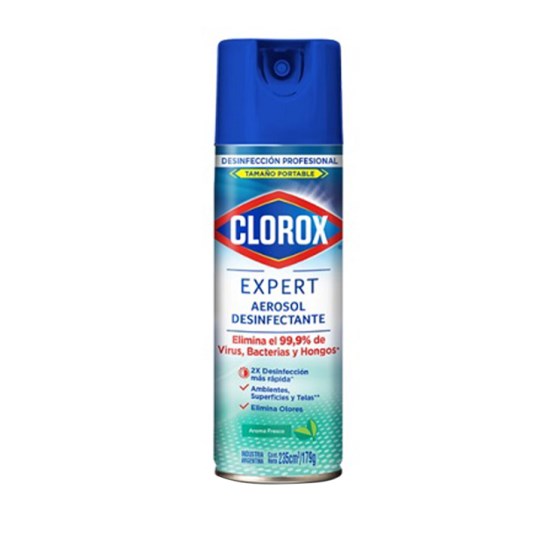 Clorox Desinfectante Aerosol Aroma Fresco 179Gr.