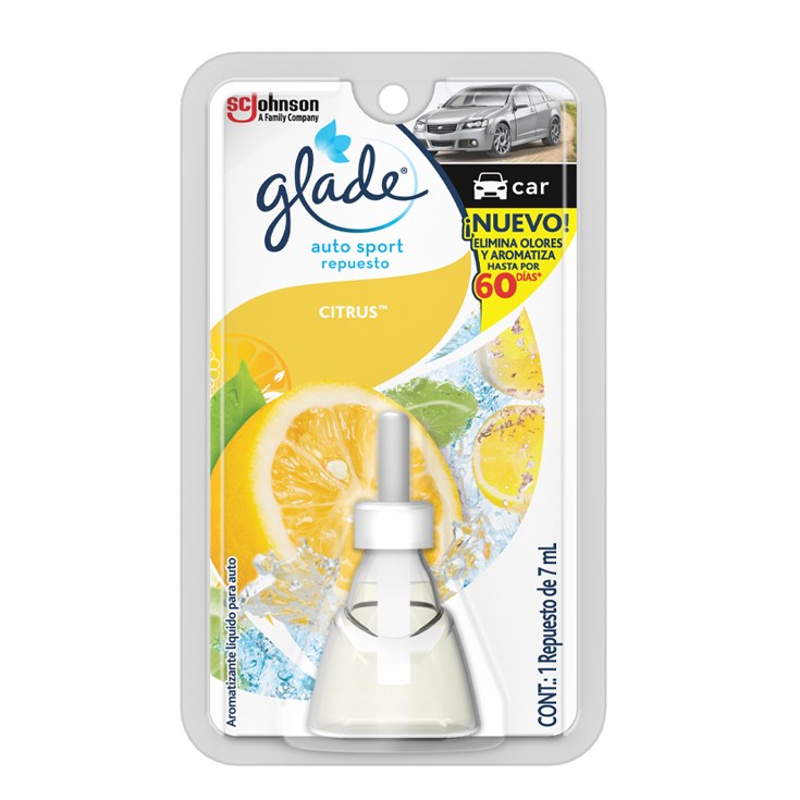 Repuesto Auto Sport Citrus Glade Unidad