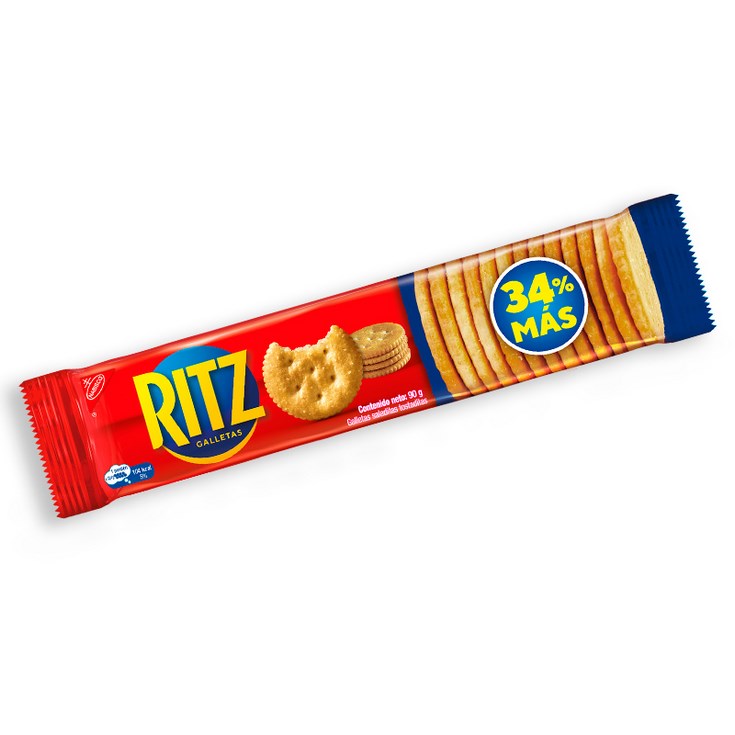 Galleta Tubo Extracontenido Ritz 90 Gr