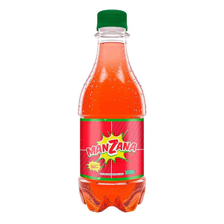 Manzana Gaseosa Botella 355 Ml.