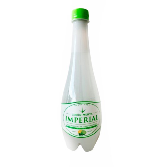 Agua Mineral Sabor A Limon Y Menta Imperial 5