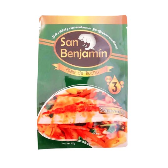 Filete De Trucha Congelado San Benjamin 500 Gr