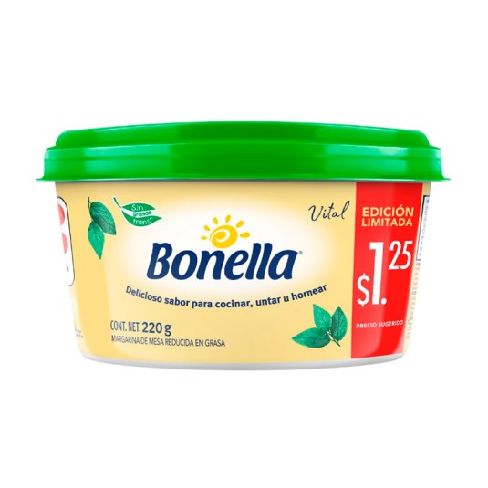 Margarina Vital Bonella 220 Gr